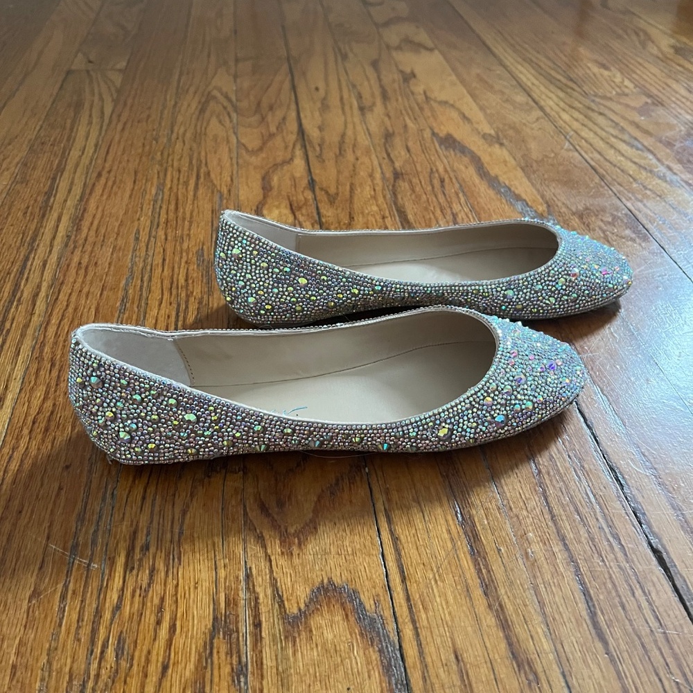 NWOT Betsey Johnson Brigs Ballet Flats - Picture 3 of 7